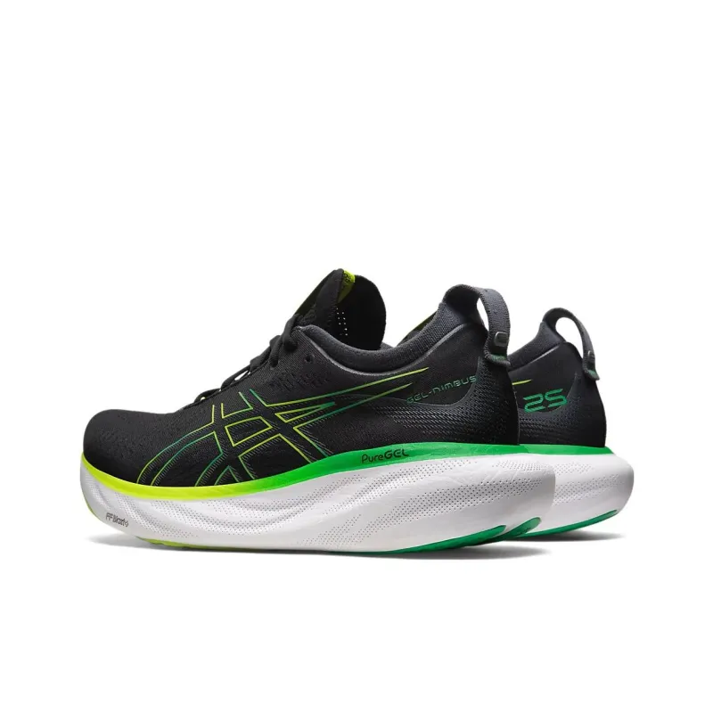 Asics Gel Nimbus 25 Black Lime Zest-3