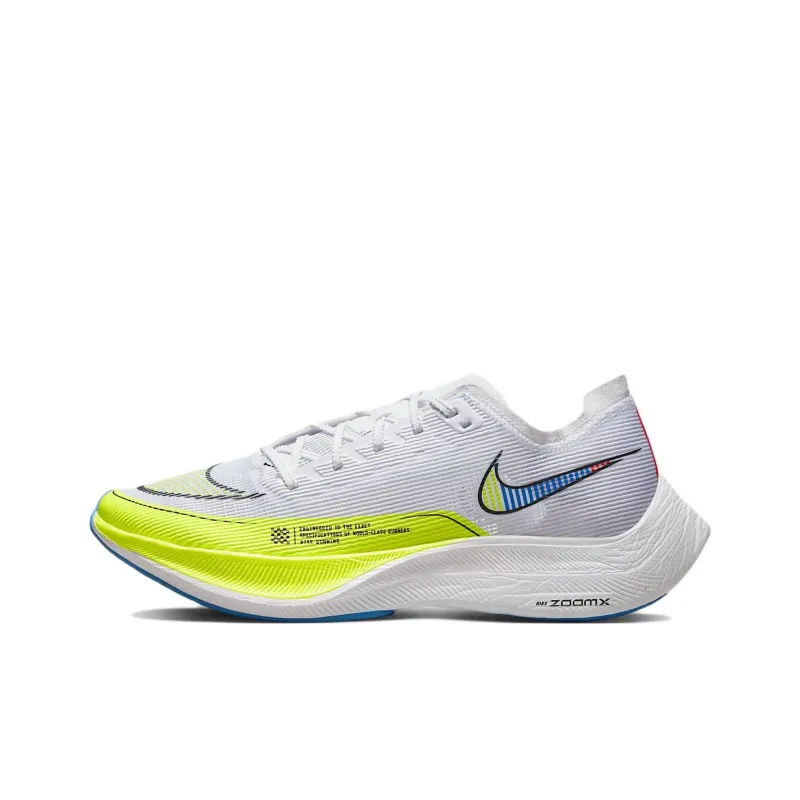 Nike ZoomX Vaporfly Next% 2 'White Volt Racer Blue'-0