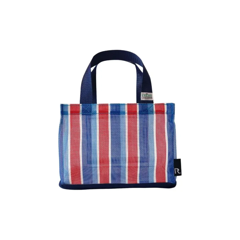 ROOTOTE Polyester Meal Bag Handbag Women's Stripes-0