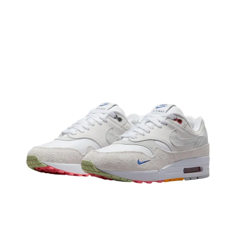 Nike Air Max 1 'Neutral Grey' Cushioning Anti-Slip And Wear-Resistant Low-Top Sports Casual Shoes Beige-2