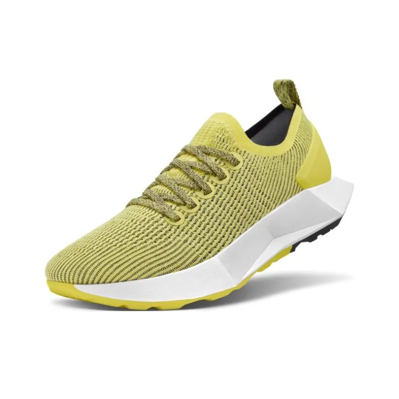Allbirds Tree Flyer Cushioned Slip-Resistant Abrasion-Resistant Low-Top Running Shoes Women's Yellow-2