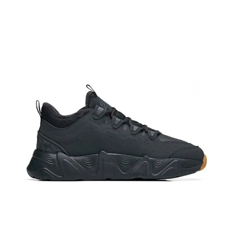 Anta 2.0 Anti Slip Wear Resistant Low Top Sports Casual Shoes Men's Black-1