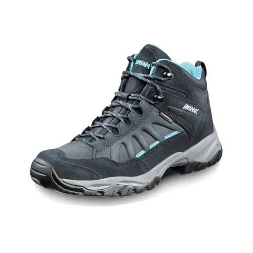 MEINDL Nebraska Hiking / Trekking Shoes Women's High-Top Gray/Blue