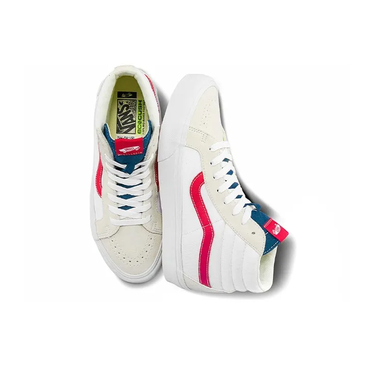 Vans SK8 HI Reissue Vr3 Lx 'White Red'-3