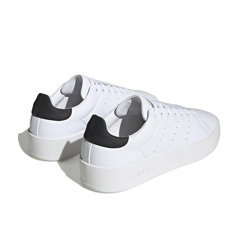 Adidas stan smith bold white black best sale