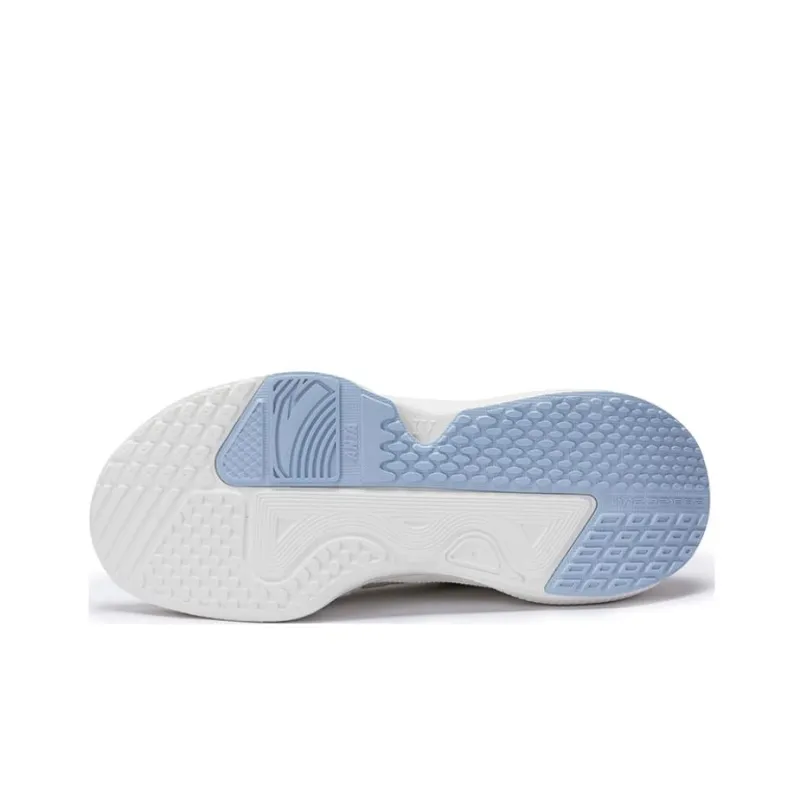 Anta Shock Absorbers With Slip Resistant Features Low Top Casual Shoes Women's Gray-4