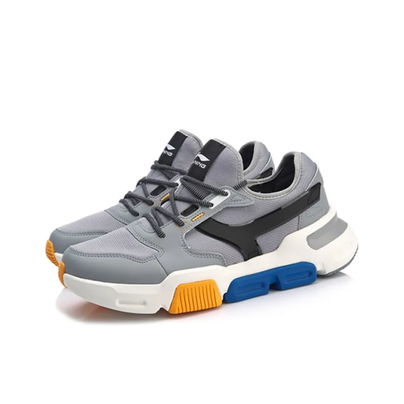 LiNing Slip Resistant, Abrasion Resistant, Breathable, Supportive, Lightweight Low Top Casual Shoes Men's-2