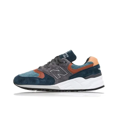 New Balance NB 999 Running Shoes Unisex Low-Top Blue/Gray/Orange