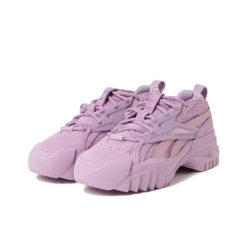 Reebok Club C V2 Cardi B Puzzled Purple Women's-2