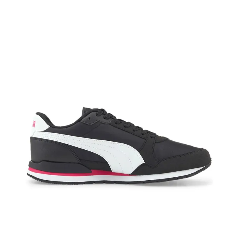 PUMA St Runner V3 Cushioning Anti Slip And Wear Resistant Low Top Training Running Shoes Women's Black Purple-1