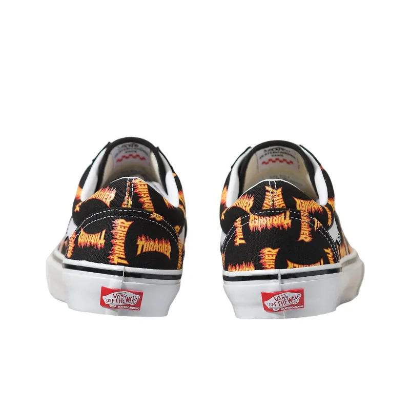 Vans Old Skool Thrasher All Over Flame Logo-4