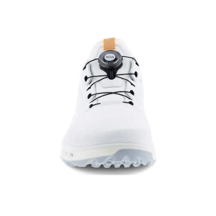 Ecco Biom C4 Low Top Golf Shoes Men's White-3