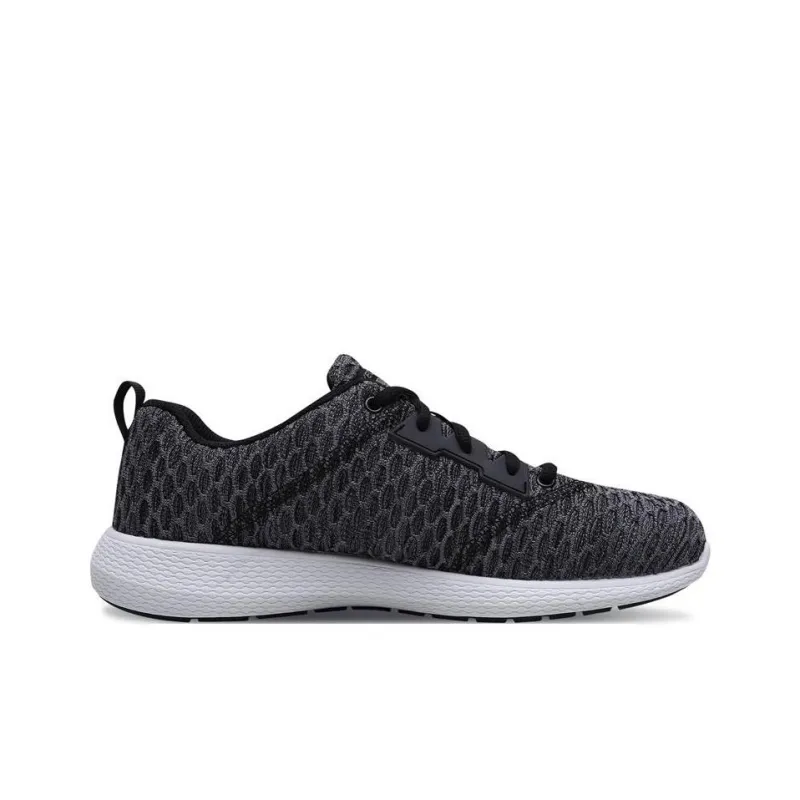Skechers Go Run Mojo Kulow Cushioning Anti-Slip And Wear-Resistant Low-Top Sports Casual Shoes Black White-1