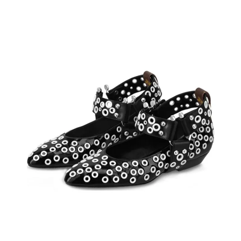 LOUIS VUITTON Rhapsody Women's Casual Shoes Women's Black/White-1