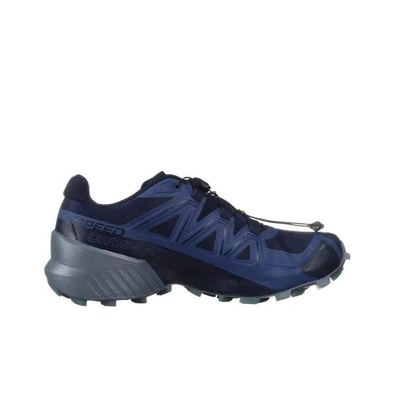 SALOMON CROSS Non slip And Sweat wicking Low Top Outdoor Shoes Unisex Dark Blue-1