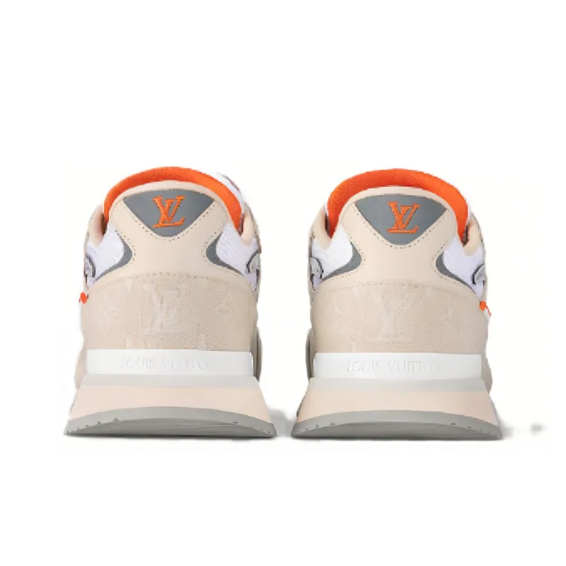 LOUIS VUITTON Run Away Sneakers 'Beige Monogram White'-4