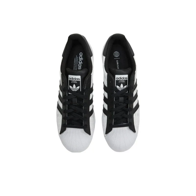 Adidas Superstar 'Reflective Allover Logo White Black'-2