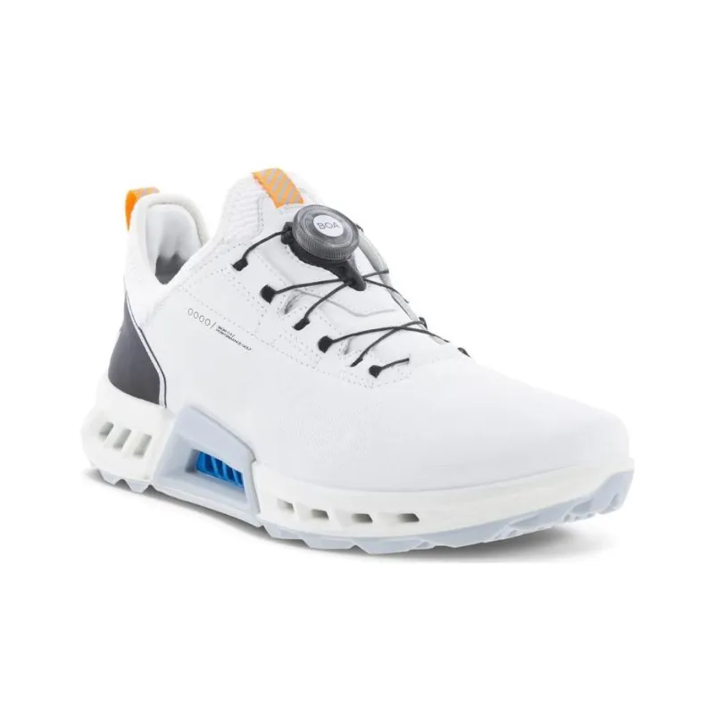 Ecco Biom C4 Low Top Golf Shoes Men's White-1