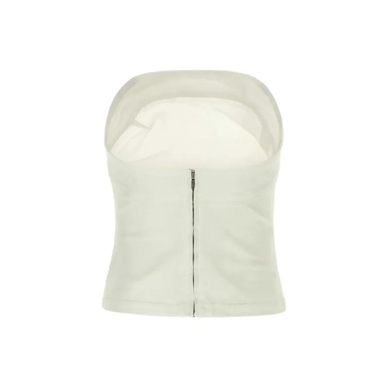 Entire Studios Stretch Denim Tube Top-1