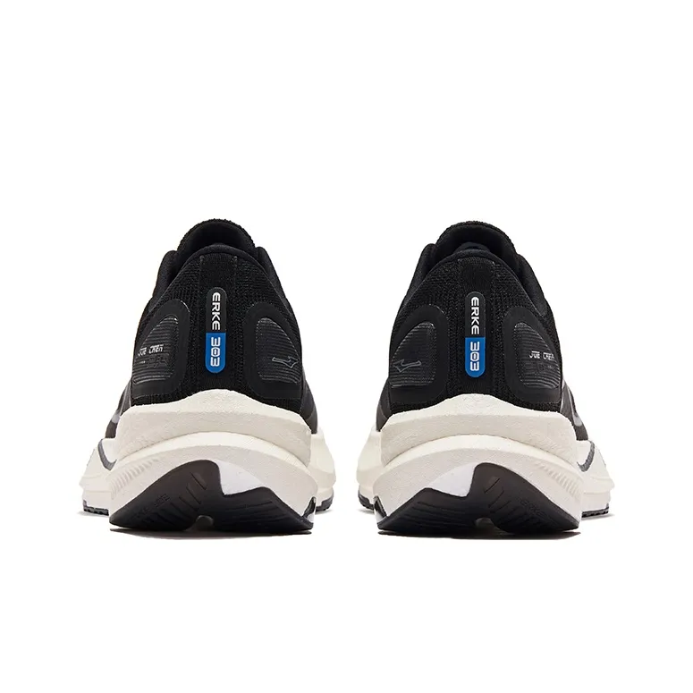 Erke Dust 2.0 Anti Slip And Wear Resistant Lightweight Low Top Running Shoes Men's Black Gray-3