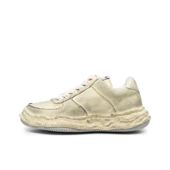 MIHARA YASUHIRO Wayne Low Top Skateboard Shoes Unisex Ecru Vintage Version