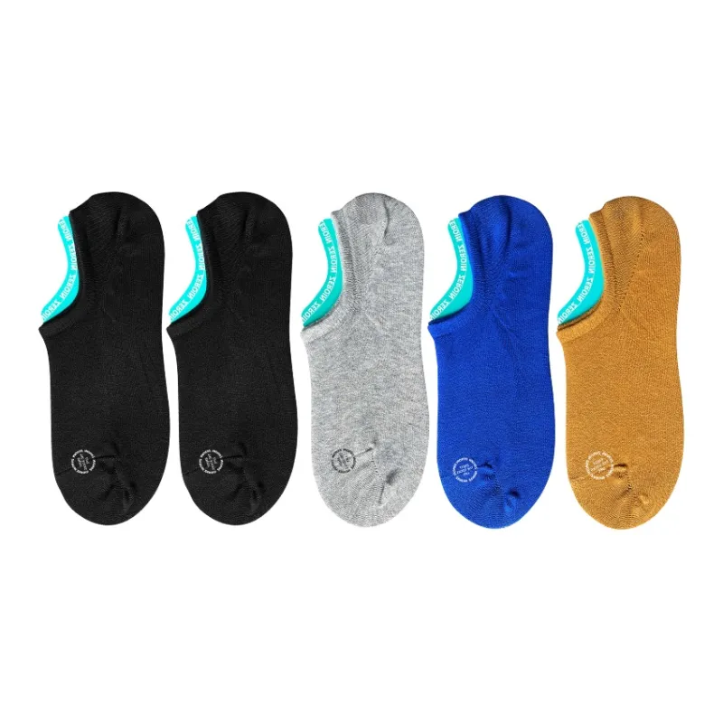 ZEROIN No Show Socks Men's 5 Pack-41