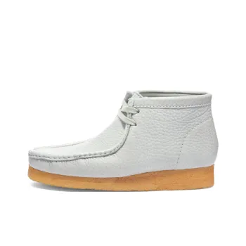 clarks Originals Wallabee Boot White Woven