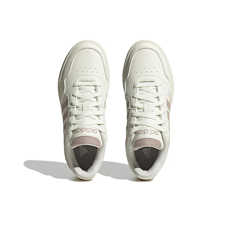 Adidas Hoops 3.0 'White Light Brown' Women's-4