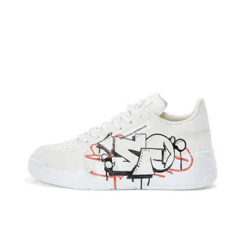 Giuseppe Zanotti Talon Graffiti Print Sneakers Women's