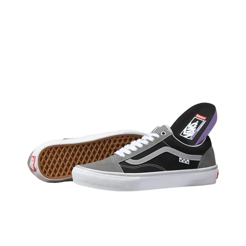 Vans Old Skool Reflective Skate 'Gray Black'-3