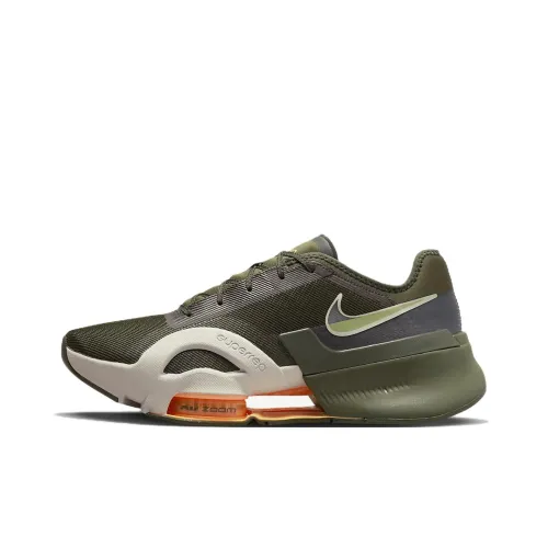 Nike SuperRep Training Shoes Men Low-Top Green/Orange