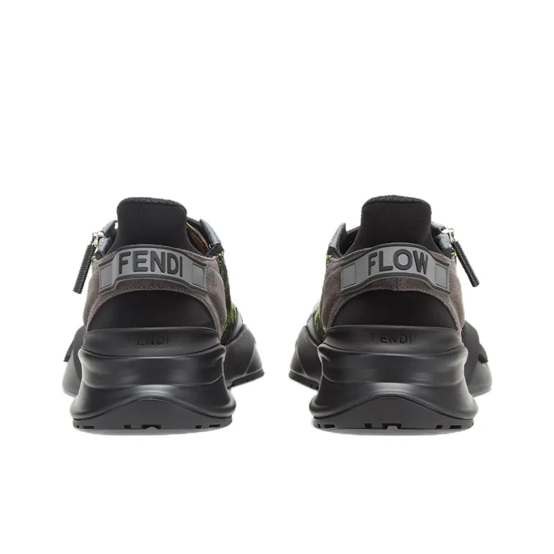 FENDI Flow Logo-print Sneakers-3