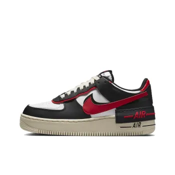 Nike Air Force 1 Low Shadow Summit White University Red Black Women's