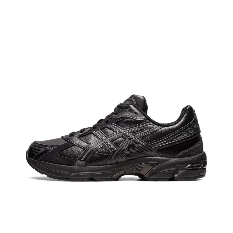 Asics Gel 1130 Leather Black Dark Grey-0