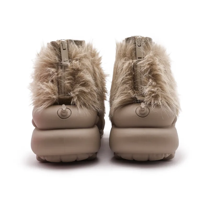 LALABOBO x ZERO COSMOS Weightlessness Series Chunky Sneakers Unisex Coffee-4