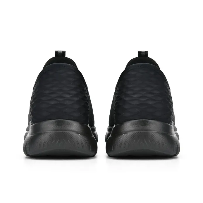 Skechers Slip On Tennis Shoes 'Black'-3