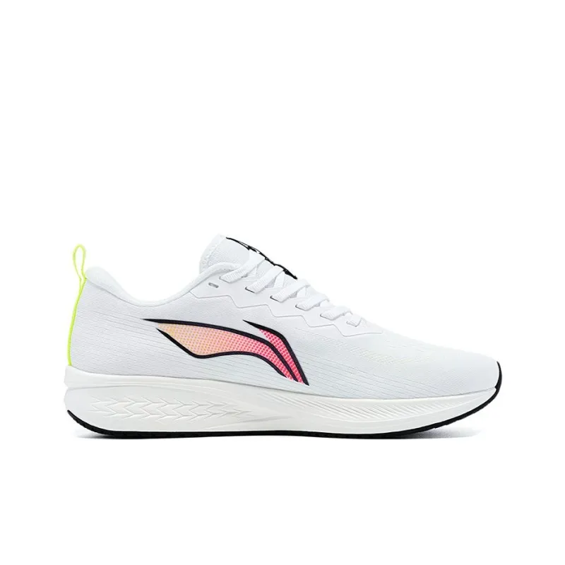 LiNing Red Hare 6 Anti Slip Wear Resistant Low Top Running Shoes Men's Standard White-1