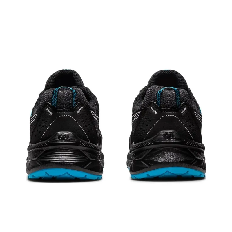Asics Gel Venture 9 Waterproof 'Black Blue Peach'-5