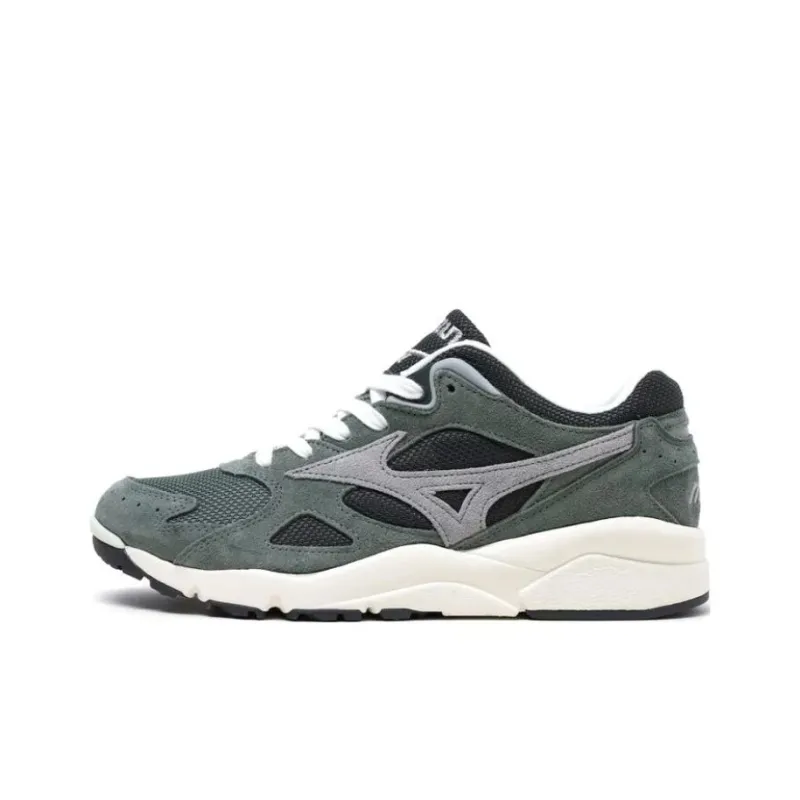 Mizuno RB Line . Sky Medal Wear Resistant Slip Resistant Low Top Sports Casual Shoes Unisex Green Gray-0