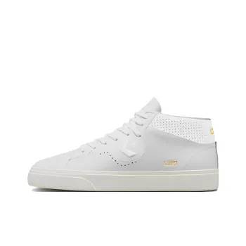 Louie Lopez Pro Converse Mid 'Mono Leather   White Egret'