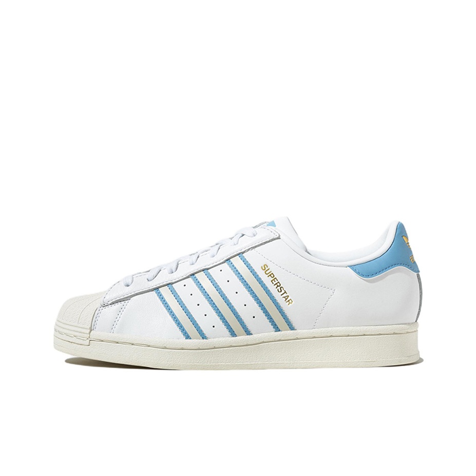 Adidas Originals Superstar Cloud White Light Blue US M 9