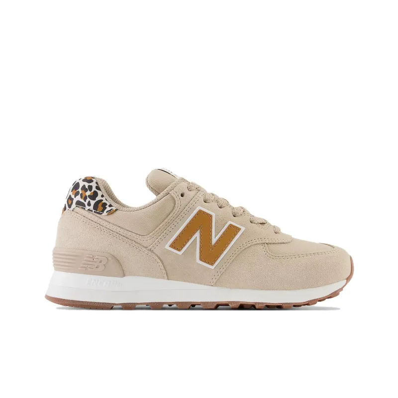 New Balance 574 Tobacco Leopard Print Women's-1