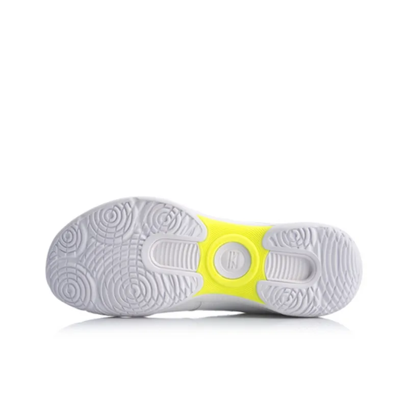 LiNing Cushioning, Wear Resistant Low Top Badminton Shoes Men's White-4