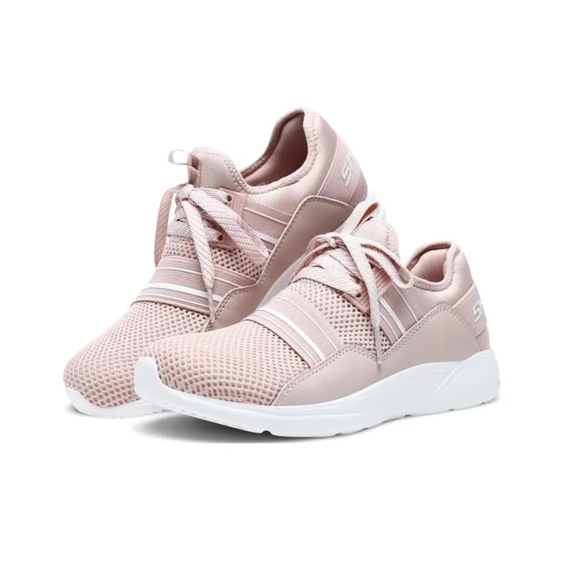 Skechers Bob's Sparrow Slip-Resistant Breathable Low-Top Sports Casual Shoes Women's Pink-2