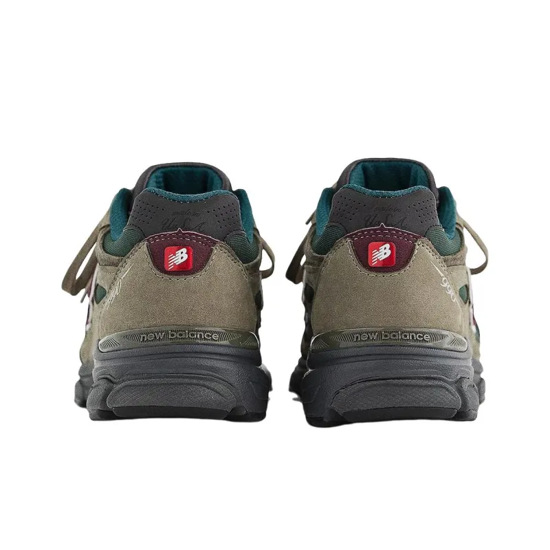 New Balance 990v3 MiUSA Teddy Santis Green Purple-4