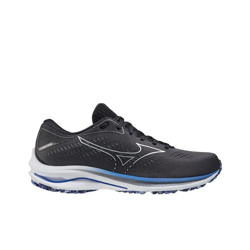 Mizuno Wave Rider 25 4E Wide 'Grey Blue'-1