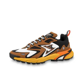 LOUIS VUITTON Runner Tatic Sneakers 'Orange White Brown'