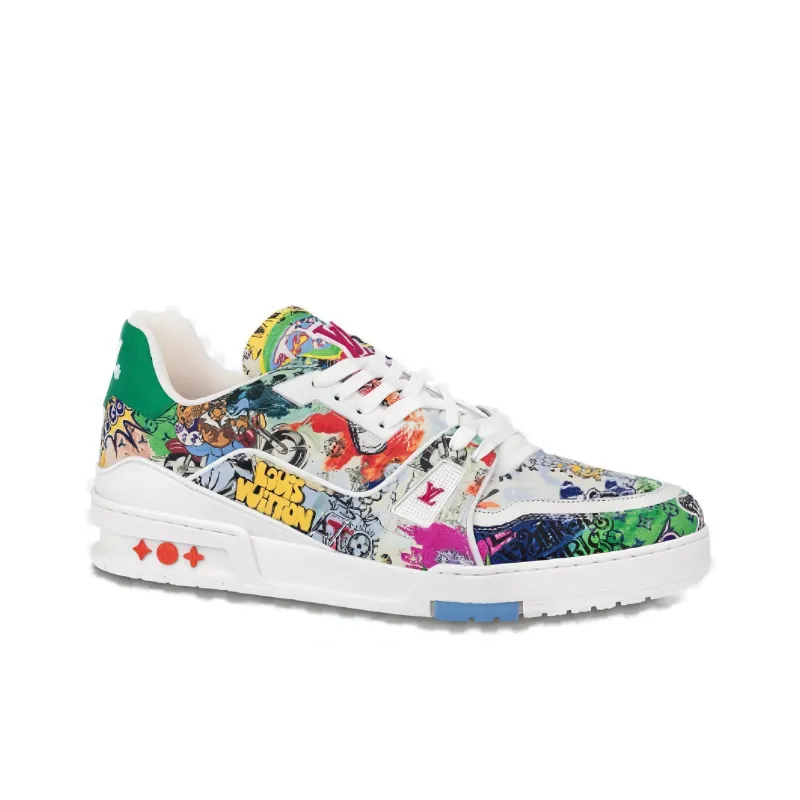 LOUIS VUITTON Lv Trainer Sneakers 'Comical Multicolor'-1
