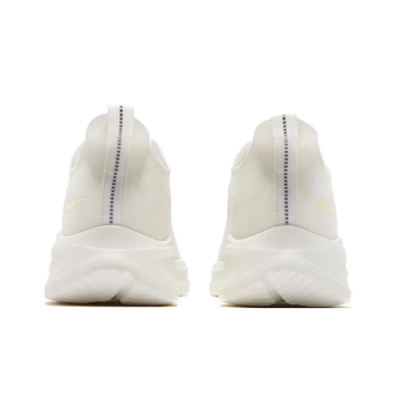 QIAODAN Light Speed 2.0 Cushioning Anti Slip And Wear Resistant Low Top Running Shoes Men's White-4