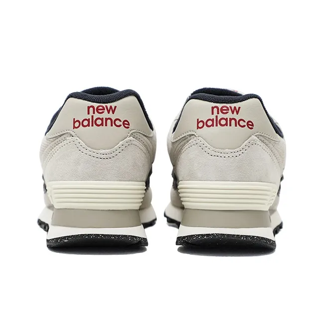 New Balance 574 'Grey Red Outlined' Women's-3